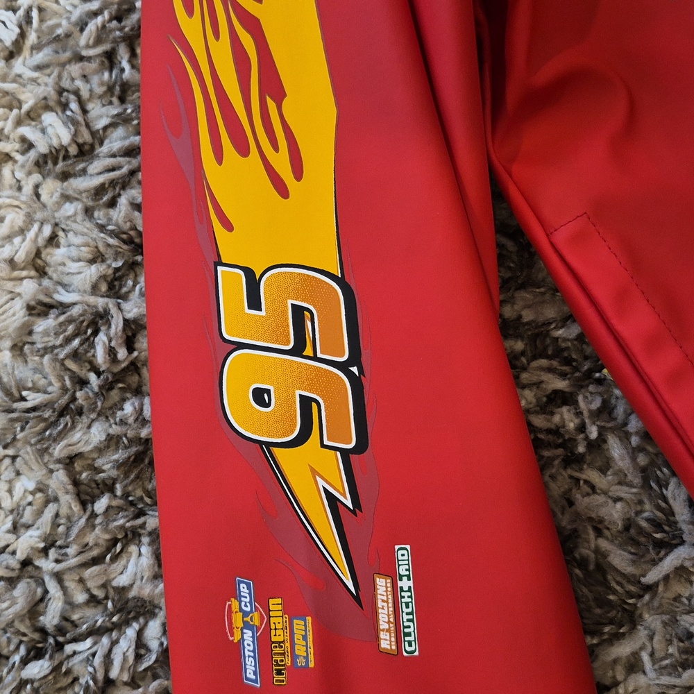 Disney Store Lightning McQueen Rain Jacket - Picture 3 of 11